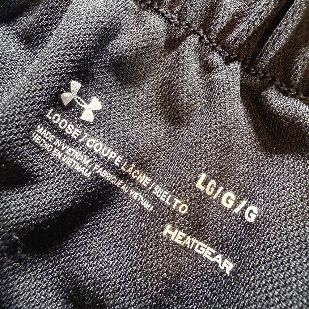 Under Armour Womens PuPlay Up Twist Large Black Loose Shorts - Picture 5 of 8